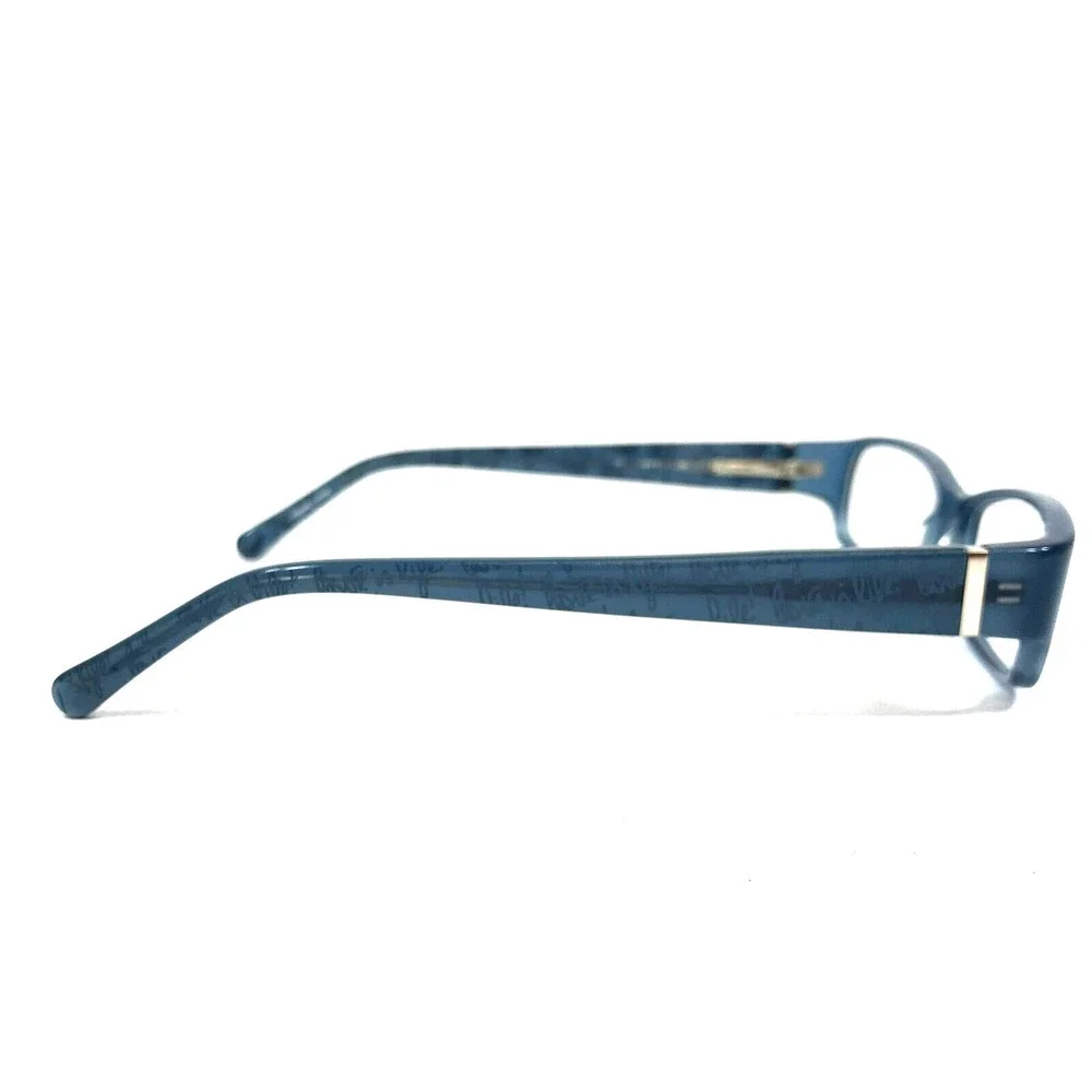 Diane Von Furstenberg Eyeglasses Frames DVF5026 319 Blue Rectangle 49-15-130